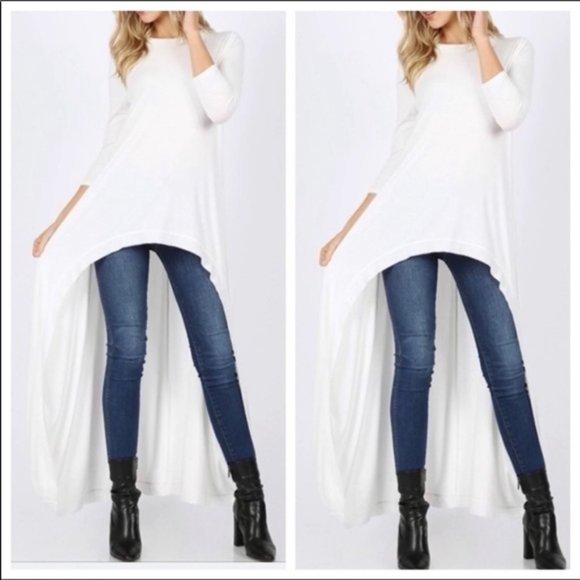 ShopEvelynne Dresses & Skirts - HIGH LOW TUNIC DRESS